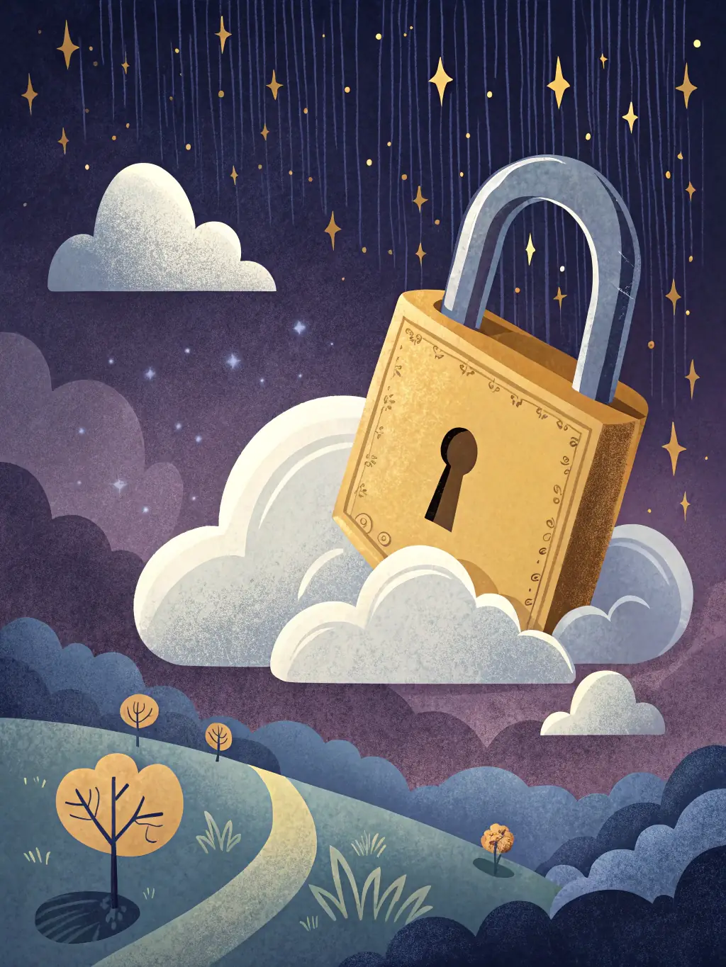 A visual representation of cloud data storage and access, highlighting the security and accessibility of Uptech Solutions' cloud-based solutions.